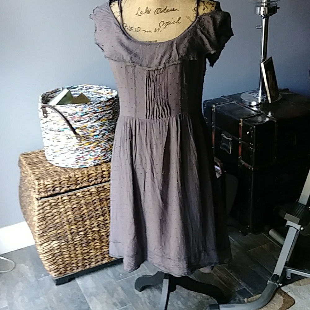 Marabelle Cold Shoulder Ruffled Dress